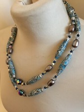 Collier ancien double rangs