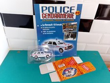 2704251 1/43 police et gendarmerie hachette norev renault 18 break 1981 R18