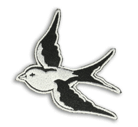Patch ecusson hirondelle - ecusson,