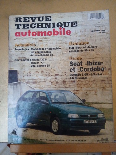 Revue technique automobile - technique,
