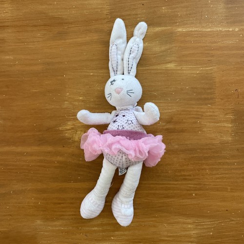 Peluche doudou lapin - , blanc