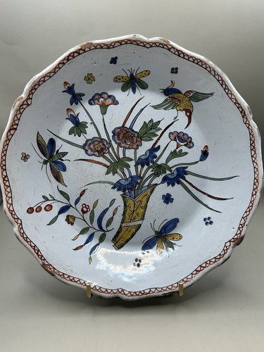 R1334 assiette faïence - r1334, en