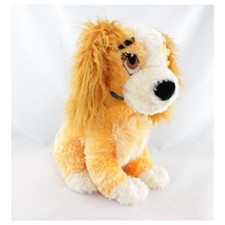 Peluche Belle le chien de La Belle et le Clochard DISNEY STORE - 14584