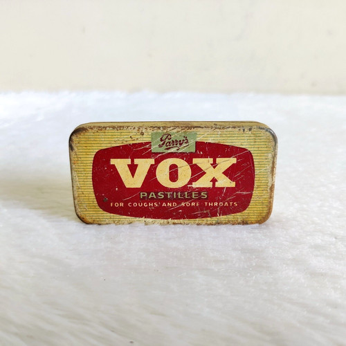 Vintage parrys vox pastilles - parrys,