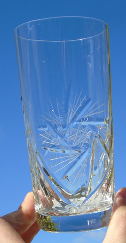 Verre orangeade cristal - en,