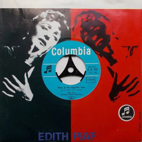 Edith piaf non - je, regrette
