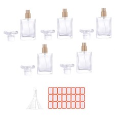 5 Pièces Flacons Pulvérisateurs de 30 Ml Petits Flacons de Parfum Atomiseur9637