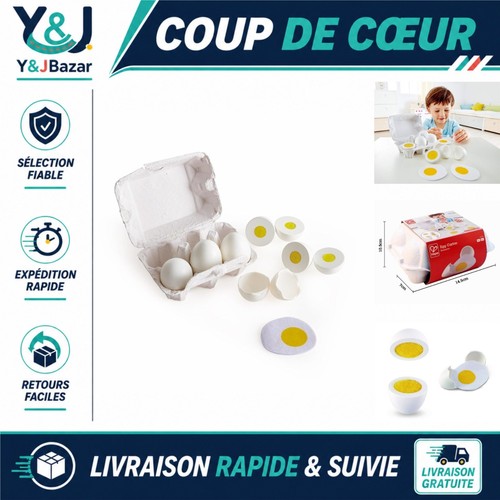 Hape œufs jouet bois - hape,