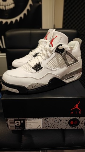 Jordan retro white - 4, "white
