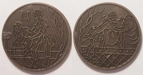 Médaille satirique napoléon - médaille,