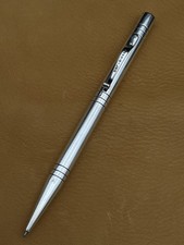 Stylo bille vintage YARD O LED Viceroy Barley Argent massif