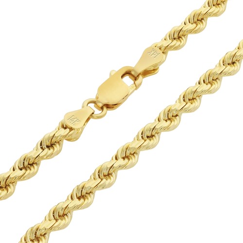 Collier chaîne jaune - en, or