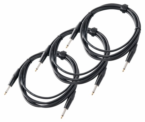 Câble instruments guitare - 3x,