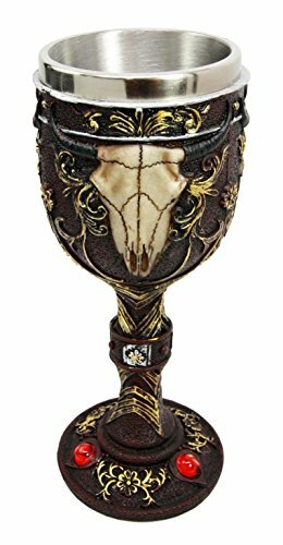 Ebros wild bison steer skull - ebros,