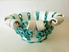 grande coupe en faïence de sainte radegonde vintage 50 primavera