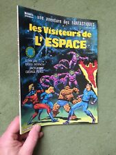 ALBUM BD COMICS UNE AVENTURE DES FANTASTIQUES 35 VISITEURS ESPACE lug eo 1984