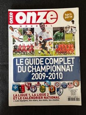 MAGAZINE FOOTBALL ONZE MONDIAL HORS SERIE GUIDE CHAMPIONNAT 2009/2010 N° 52H