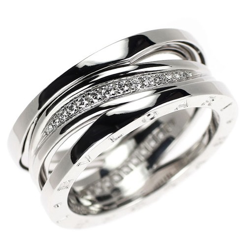 Bague diamant bulgari k18wg - bulgari,