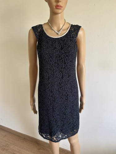Robe bleue marine - , en