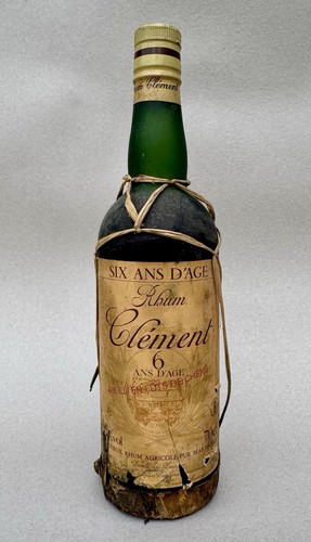 Bouteille ancienne rhum - bouteille,