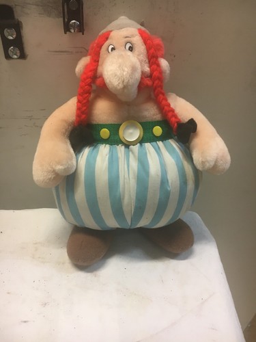 Ancienne peluche obelix 1996 - ancienne,