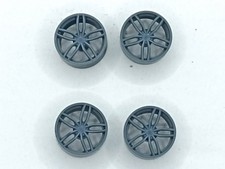 4 jantes 5 branches ø 11.60 mm - Résine 3D - 1:43
