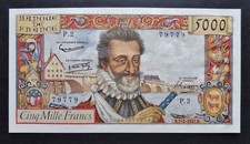 5000 Francs "Henri IV"  - 7