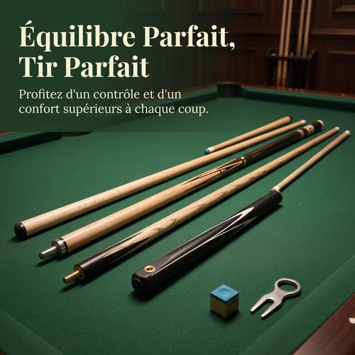 Bâton billard bois - bâton,