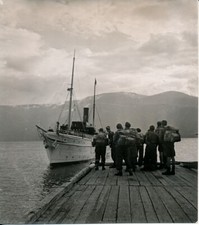 NORVEGE c. 1935 - Un Fjord