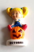 Fève petite fille  les mois