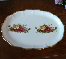 Plateau de service ovale Royal