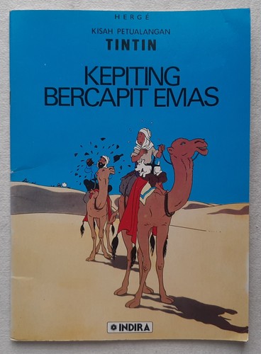 Tintin crabe aux pinces - tintin, le