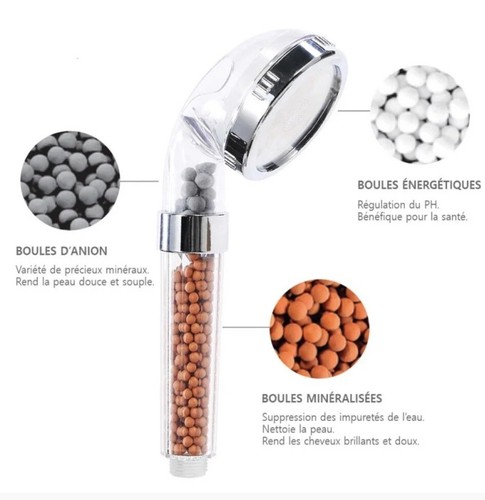 Pommeau douche eco thermale - de,