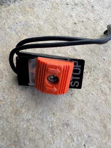 Bouton arrêt allumage - arrêt,