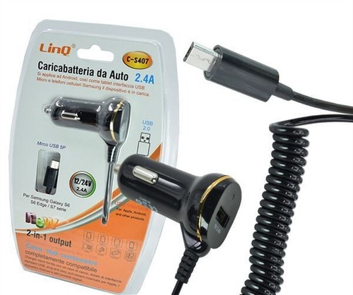 Chargeur auto micro usb - x,