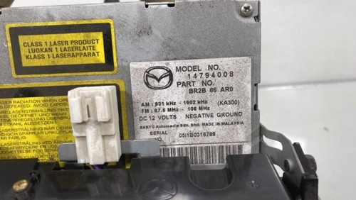 Autoradio origine mazda - 3, 1