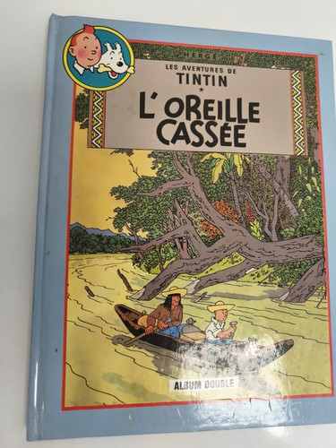 Tintin oreille cassée - l’oreille,