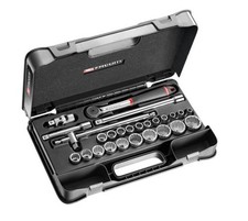 Coffret douilles 1/2' 12 pans métriques S.161B FACOM - 26 pièces - S.161-4P12