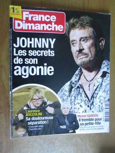 France dimanche johnny - dimanche,
