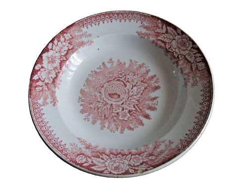 Ancienne assiette creuse - assiette,