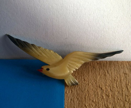 Vintage broche oiseau - vintage,