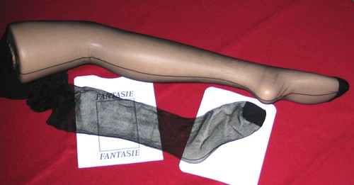 Collant couture fantasie talon - collant,