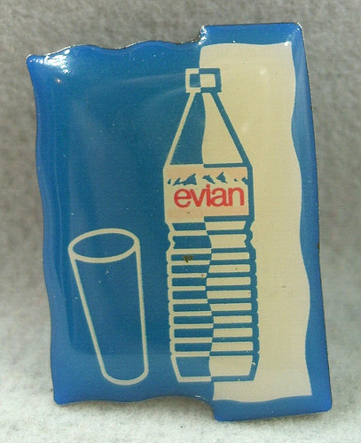 Pin évian bouteille - -, [bouteille]