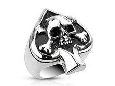 BAGUE HOMME FEMME ADO ACIER