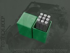 CHIFFRE A FRAPPER 3MM . METAL