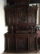 buffet vaisselier bois massif