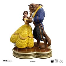 Disney Art Scale Statue 1/10 La Belle Et La Bête 29cm Iron Studios