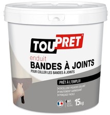 Enduit bande à joint lisser