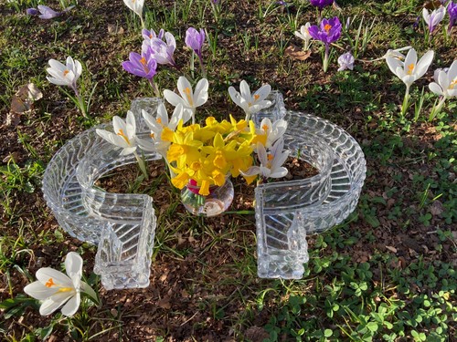 Centre table cristal - de,