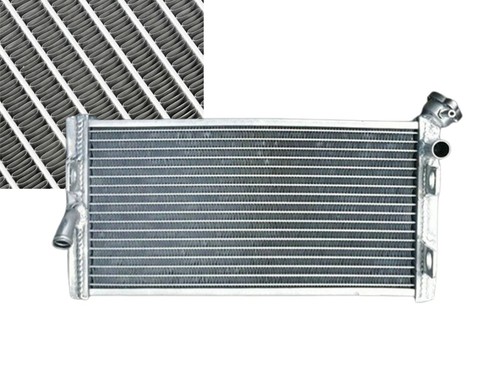 3row aluminium radiateur pour - aluminium,